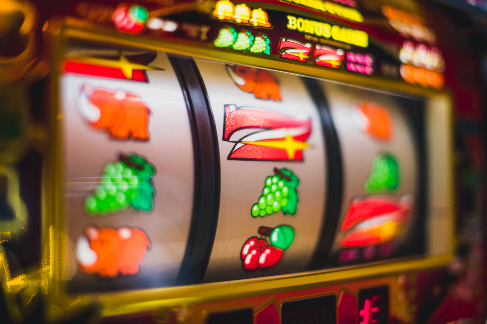 gambling slot machine in a casino Құмар ойындарға тәуелділік. О.Ц.П.З. Актобе